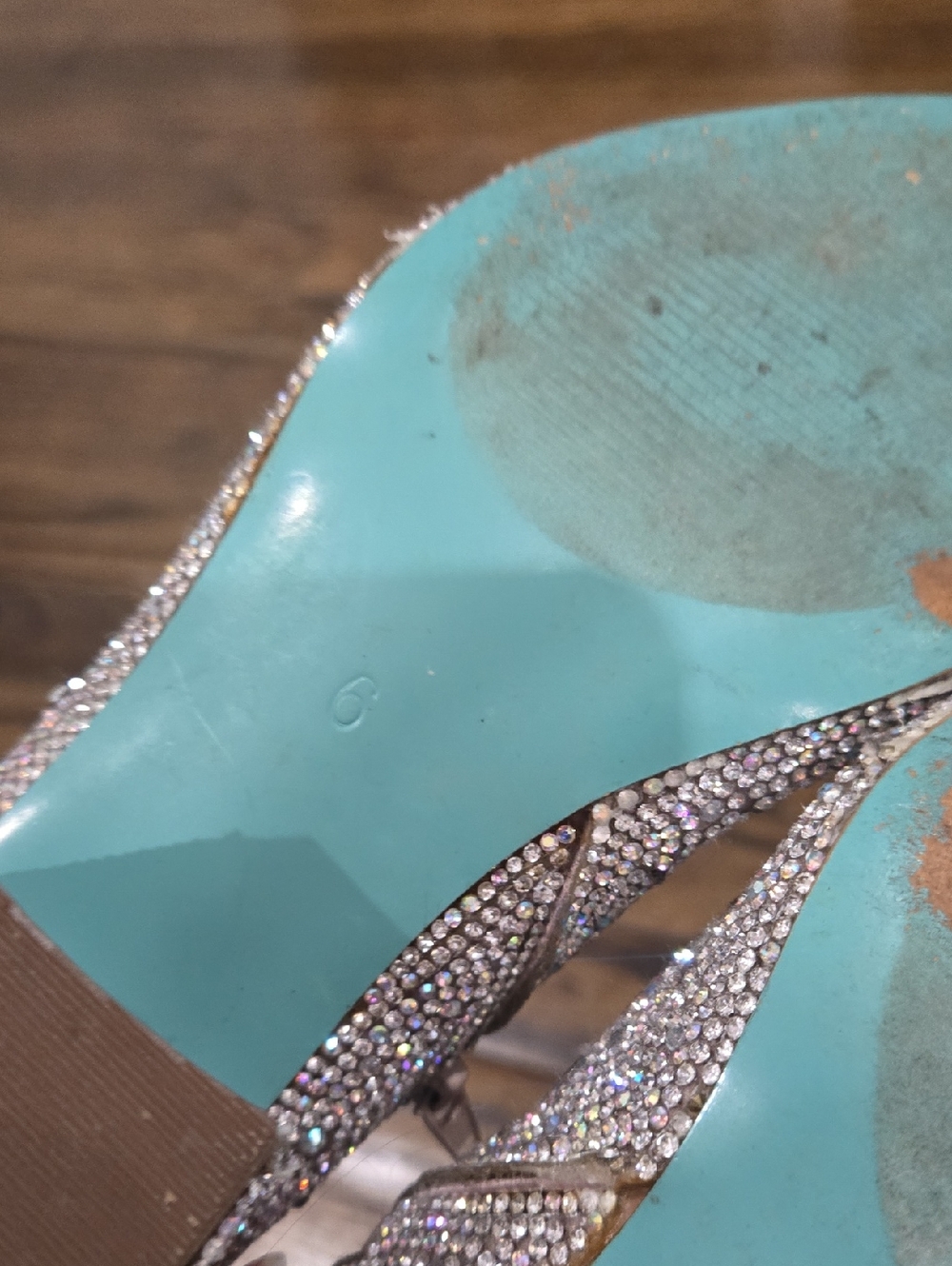Betsey Johnson Kyla Rhinestone Booties Pointed Toe Size 6 - Picture 13 of 15